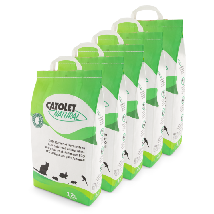 Catolet Natural Katzen- / Tiereinstreu 12l