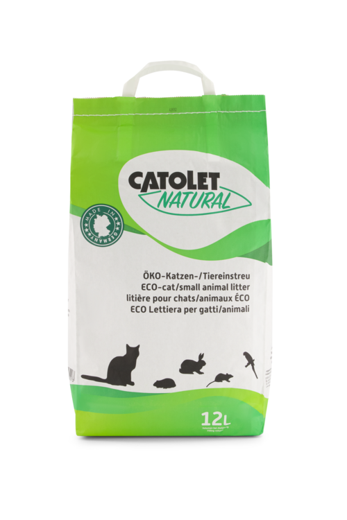 Catolet Natural Katzen Tiereinstreu vorne