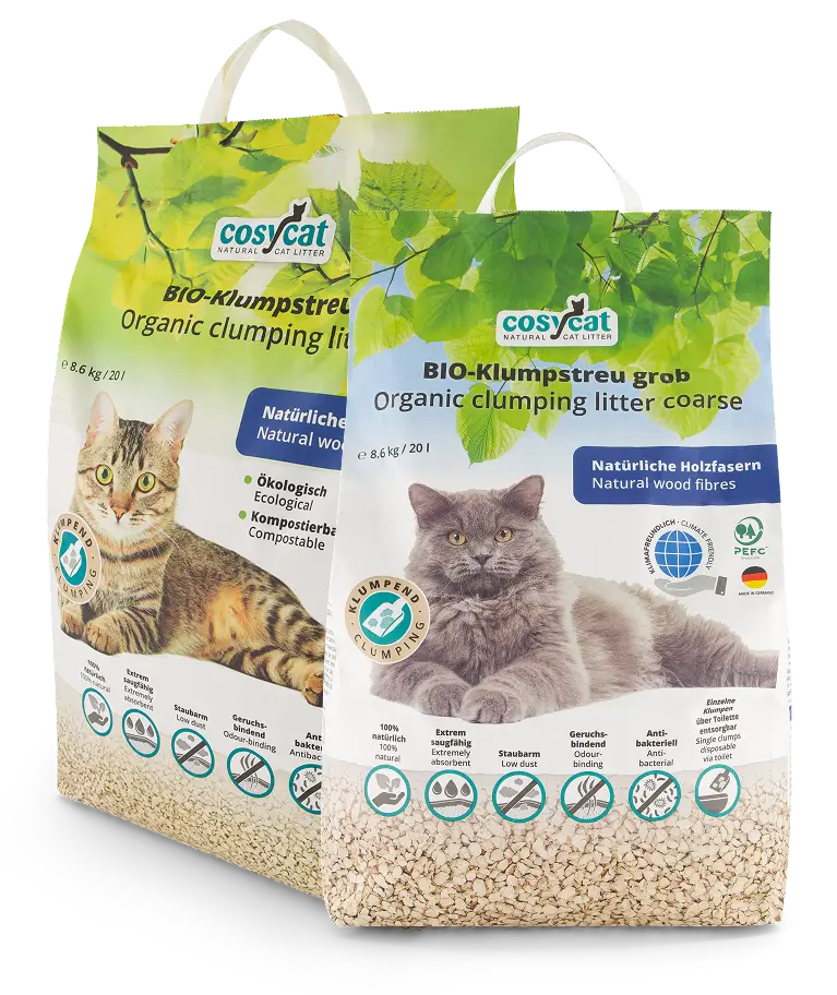 Cosycat Bio Klumpstreu Packungen